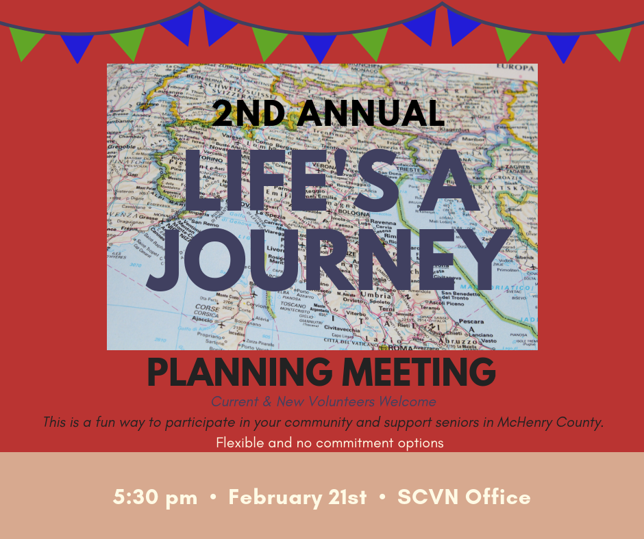 Life’s A Journey – Planning Meeting